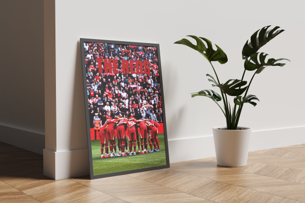 Постер Ливърпул "THE REDS"