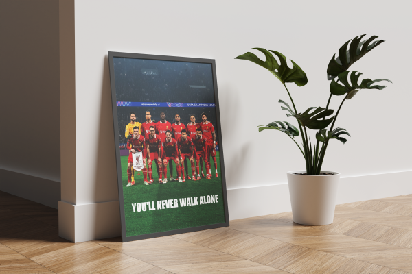 Постер Ливърпул "YNWA"