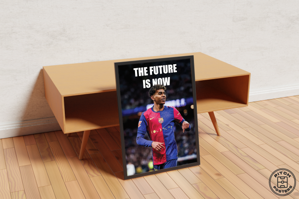 Постер Барселона "THE FUTURE IS NOW" - Image 2