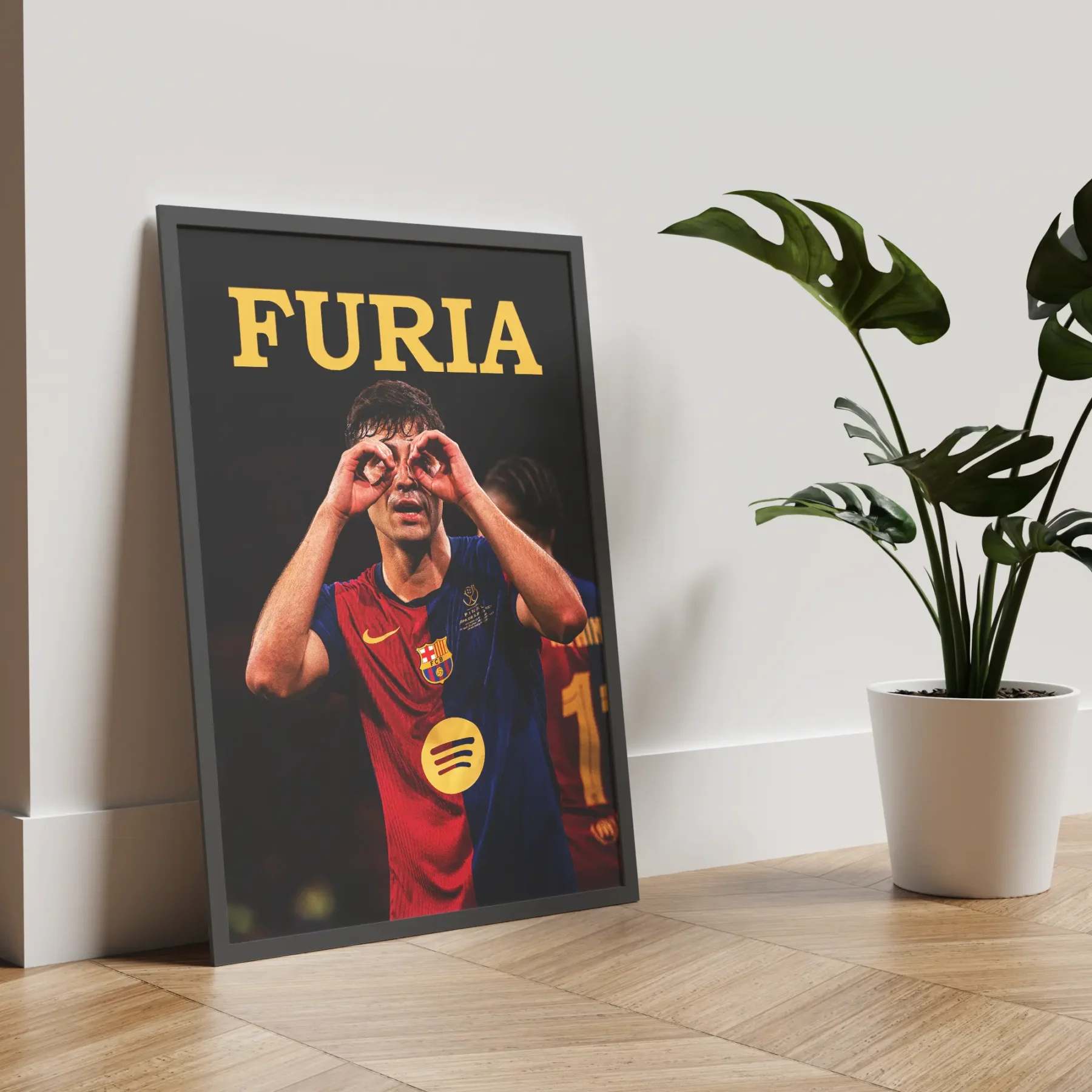 Постер Педри "FURIA"