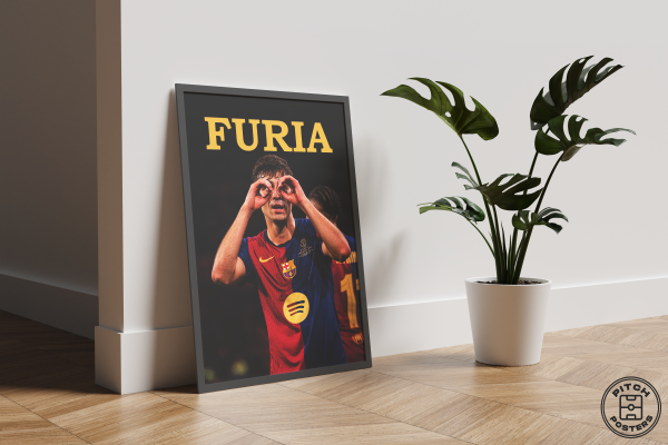 Постер Педри "FURIA"