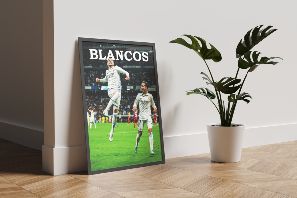 Постер Реал Мадрид "BLANCOS"