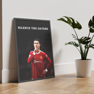 Постер "SILENCE THE HATERS"