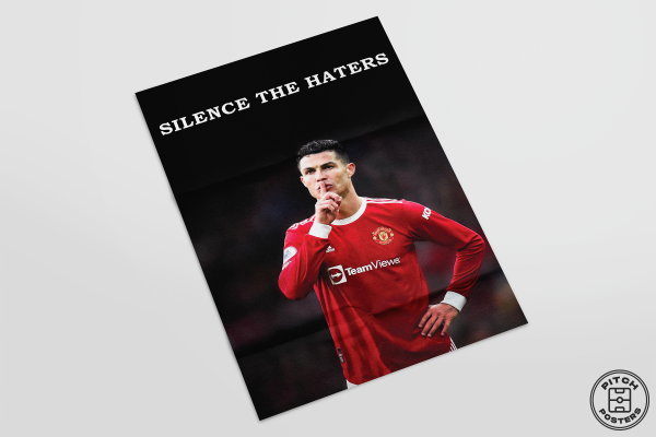 Постер "SILENCE THE HATERS" - Image 3