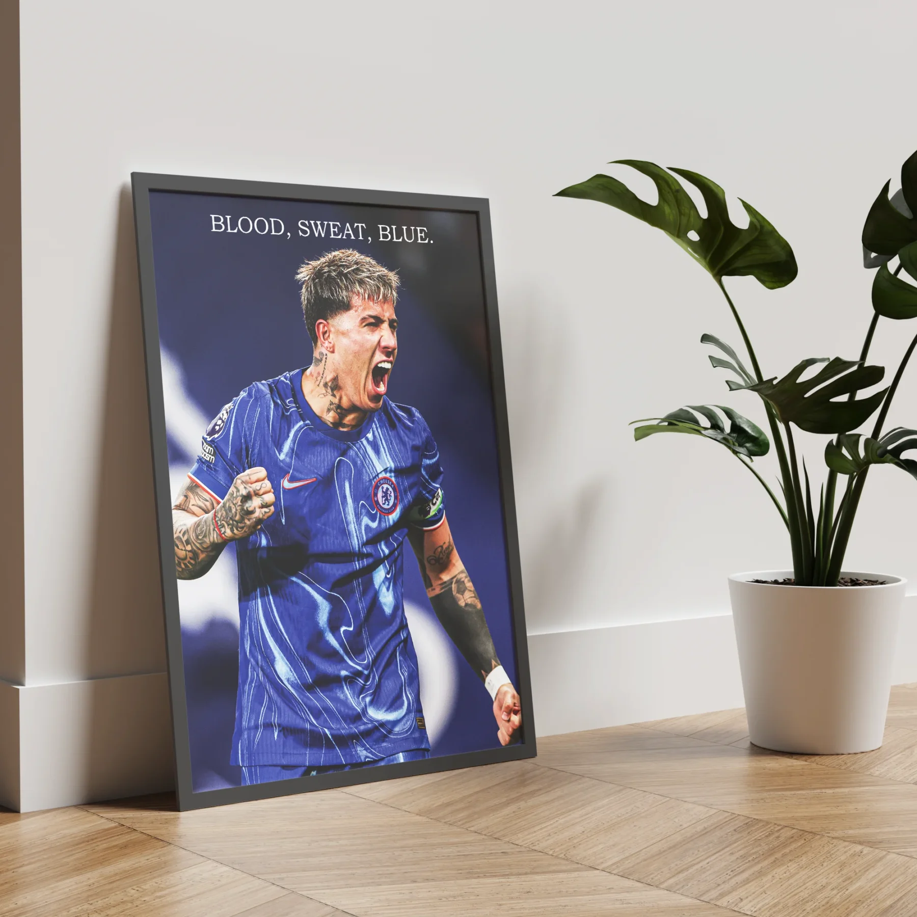 Постер "Blood, Sweat,Blue"